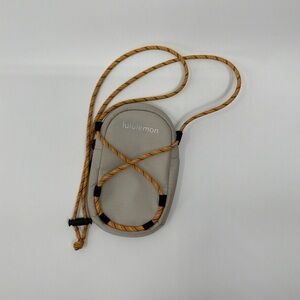 Lululemon Paracord Crossbody Bag beige